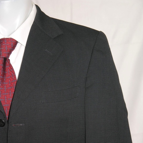 Moschino Japanese Market Three Button Suit 38R 32W - Picture 1 of 12